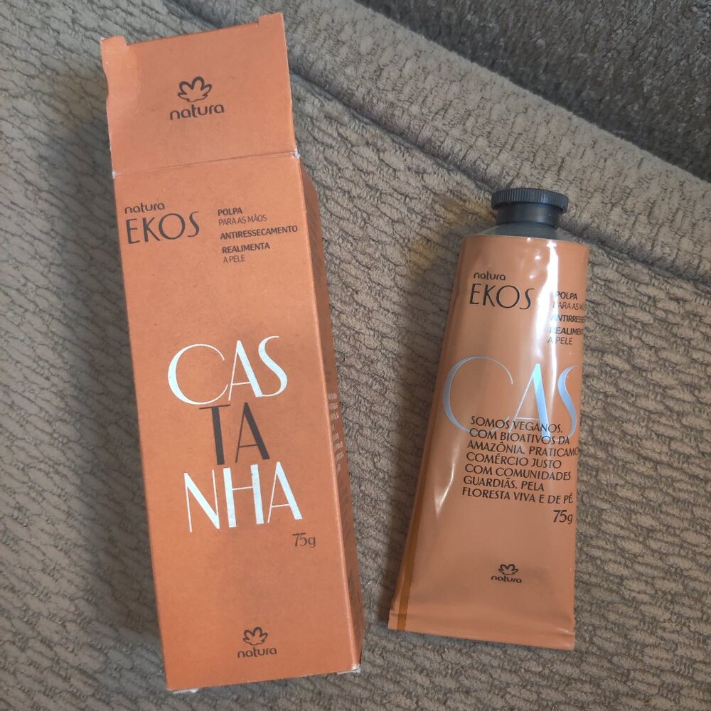 Natura Ekos Castanha Hand Cream - Anti-Dryness Hand Balm 75 g